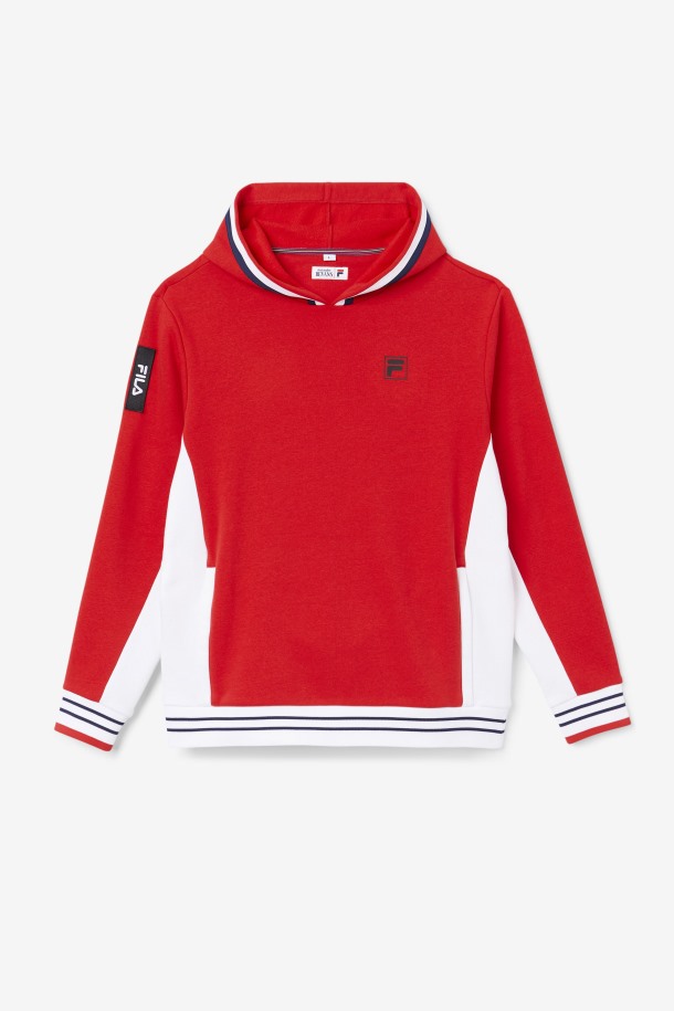 Bevans Park Sudadera Con Capucha Fila Outlets Rojo
