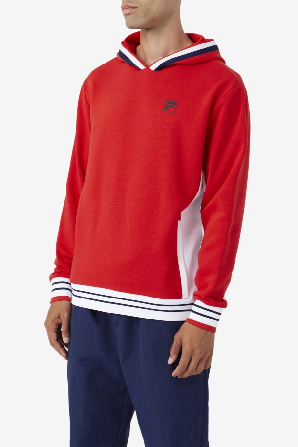 Bevans Park Sudadera Con Capucha Fila Outlets Rojo