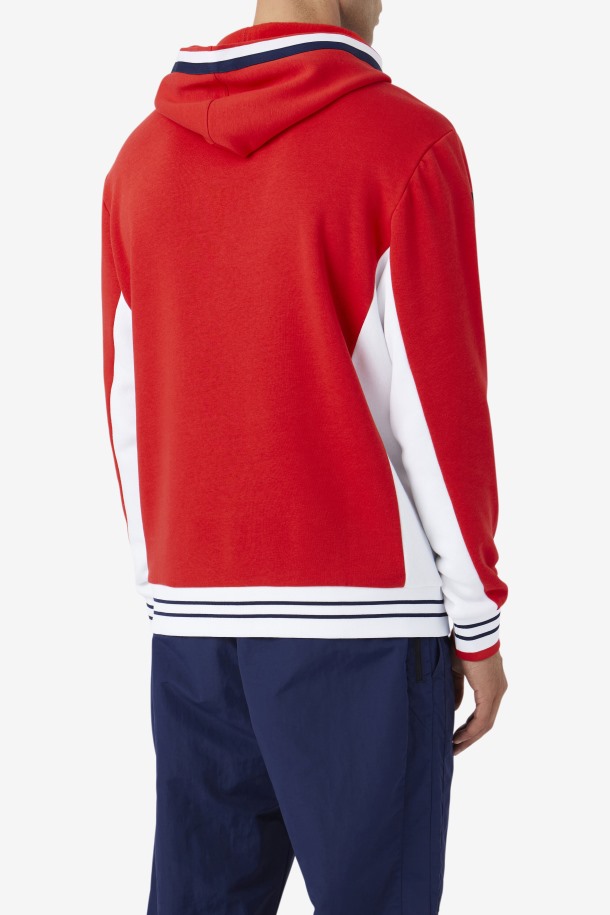 Bevans Park Sudadera Con Capucha Fila Outlets Rojo