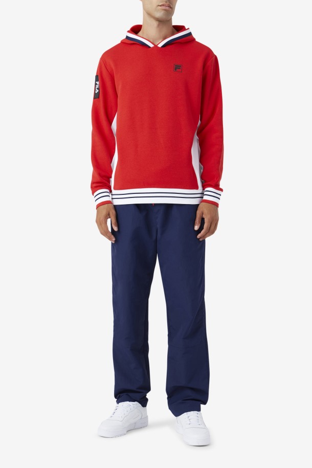 Bevans Park Sudadera Con Capucha Fila Outlets Rojo
