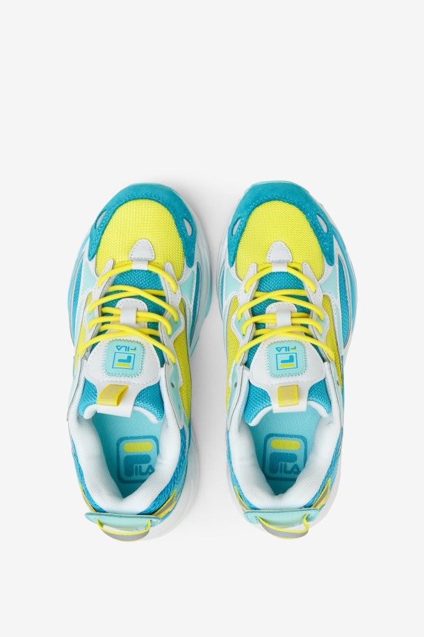Niños Pequeños Ray Tracer Apex Celandine/blue/blue Fila Outlet