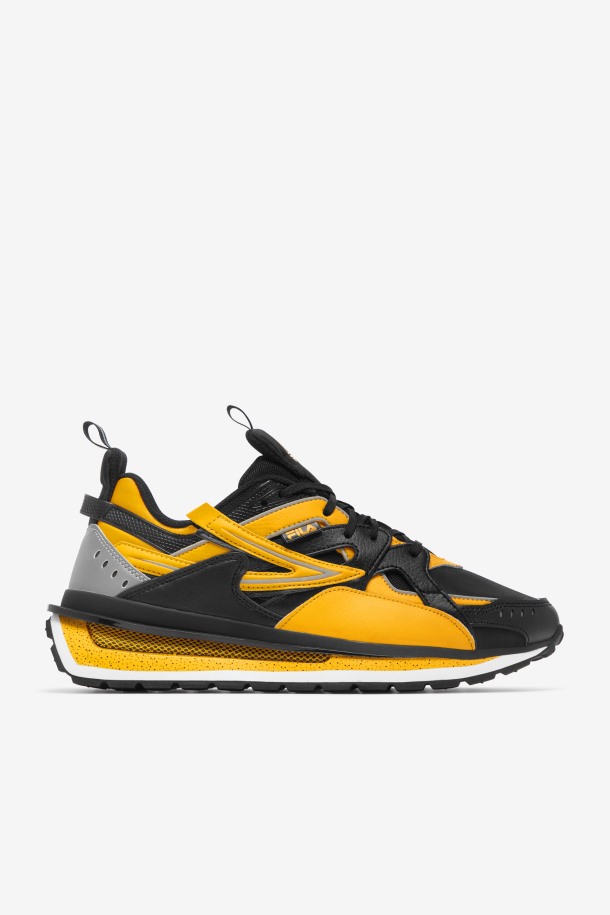 Fila Outlets Hombre Sandenal Negro/dorado/blanco