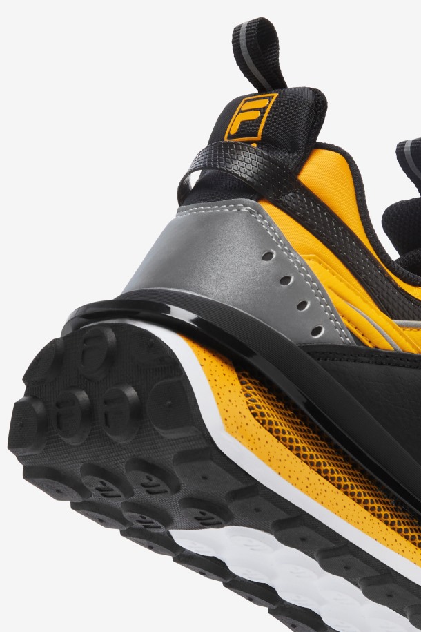 Fila Outlets Hombre Sandenal Negro/dorado/blanco