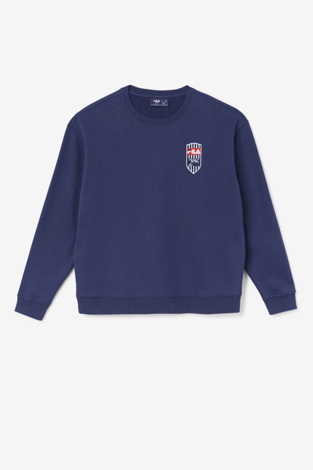 Parche Polar 2pac Crew Fila Outlets Azul Marino