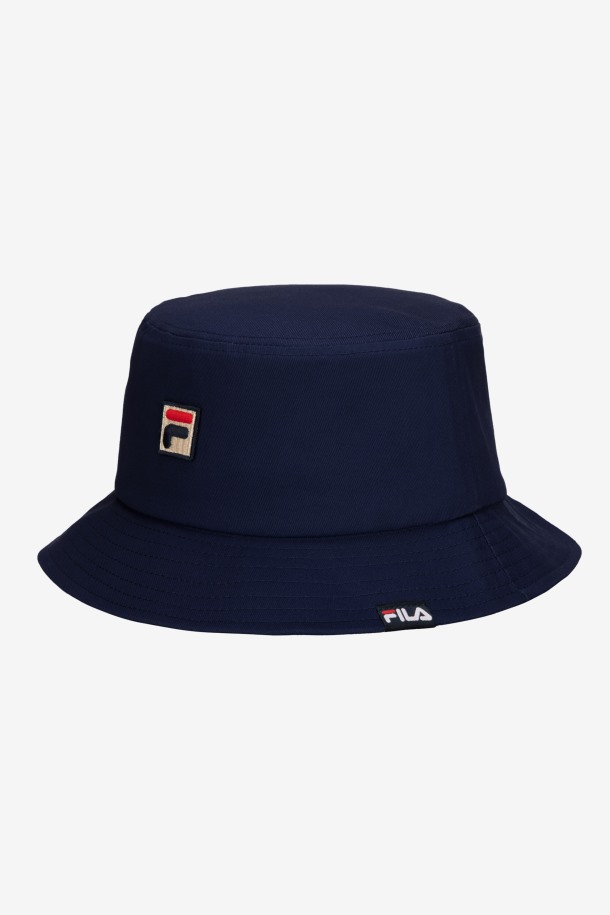 Gorra De Pescador Heritage Azul Marino De Fila Outlets