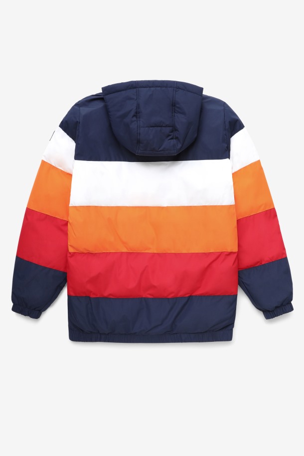 Giovanni Puffa Jacket Fila Outlets Peacoat/white/sun Orange/red