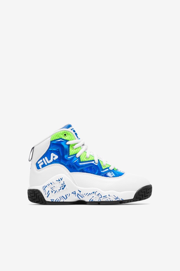Fila Outlets Blanco/azul/verde Niños Grandes Mb Night Walk