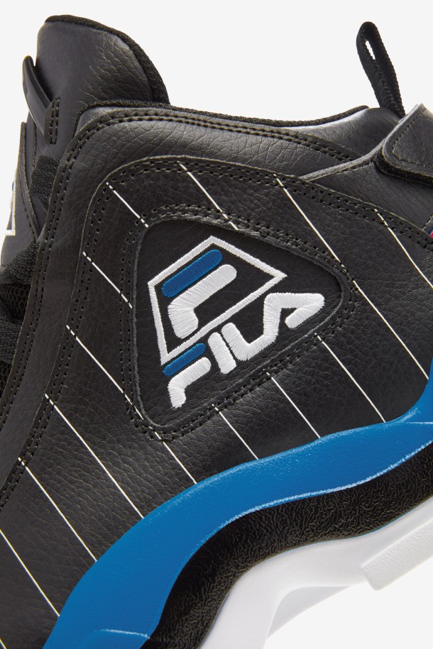 Niños Grandes\' Grant Hill 2 History Fila Outlets Negro/blanco/azul Imperial