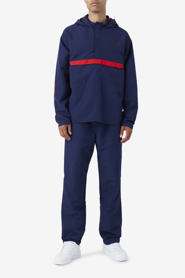 Fila Outlets Azul Marino Bevans Park Anorak
