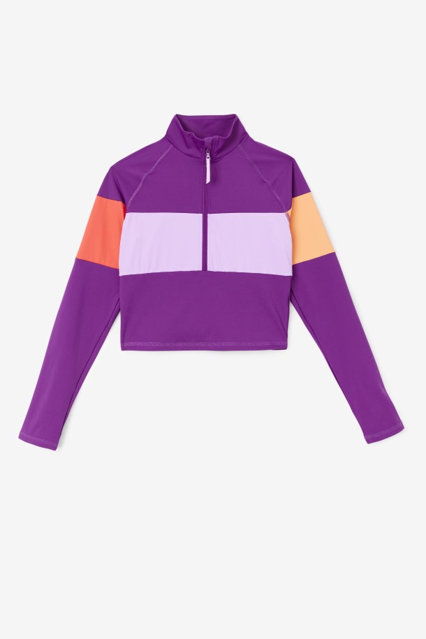 Fila Outlets Jaida Capa Basada Media Cremallage Charisma/crocus Petal/cayenne