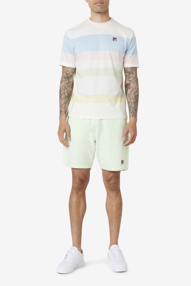 Fila Outlets Marshmallow/blue/pink/tender Slitter Crew