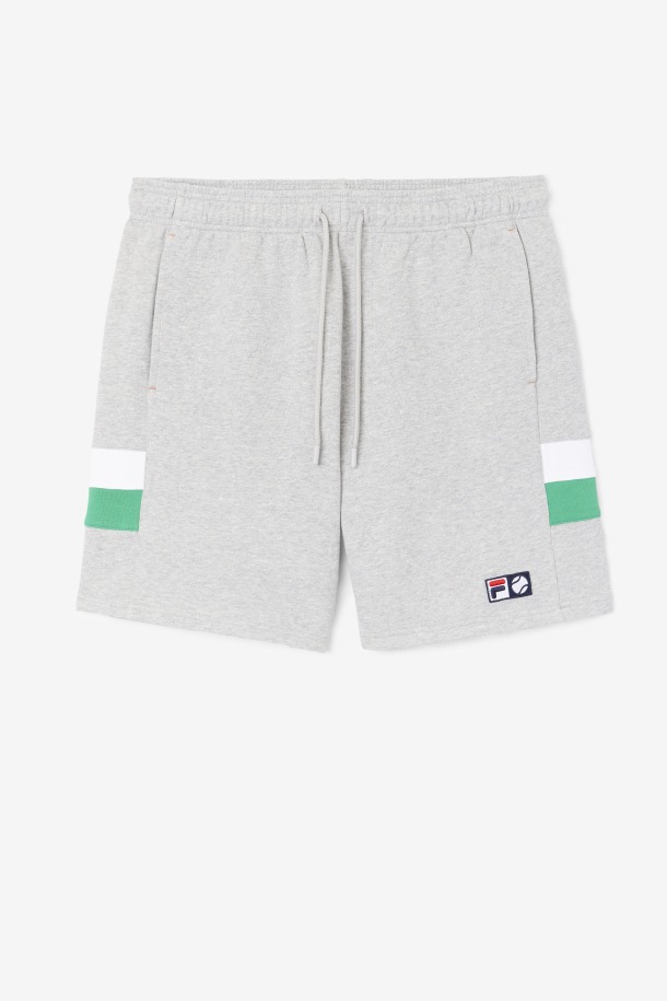 Fila Outlet Langlen Short Gris Claro/jelly Bean/blanco
