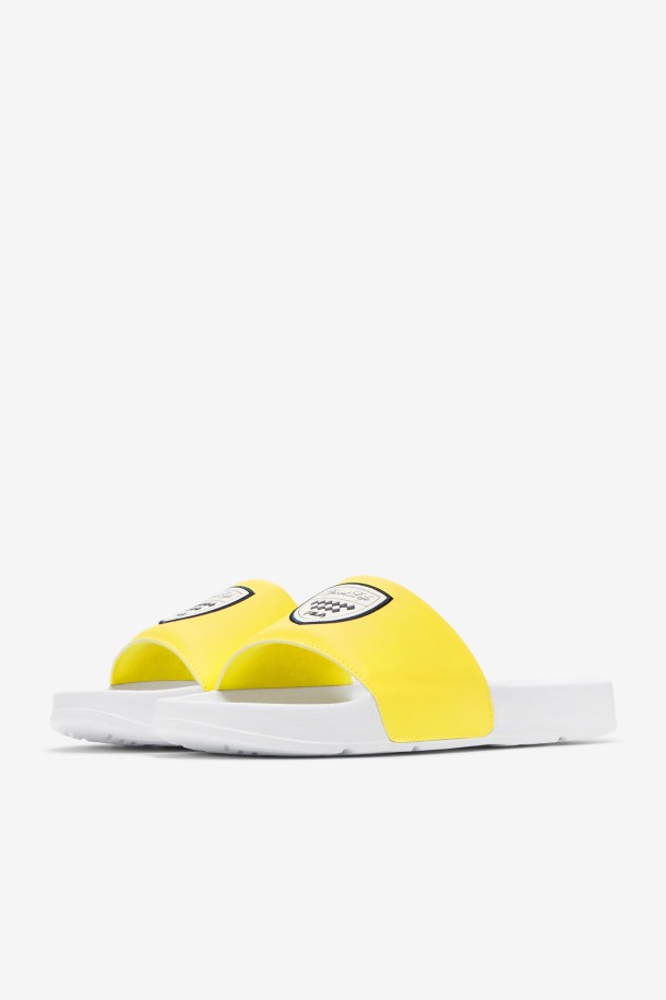 Blanco/amarillo/azul Marino Fila Outlets Hombre Drifter Cc