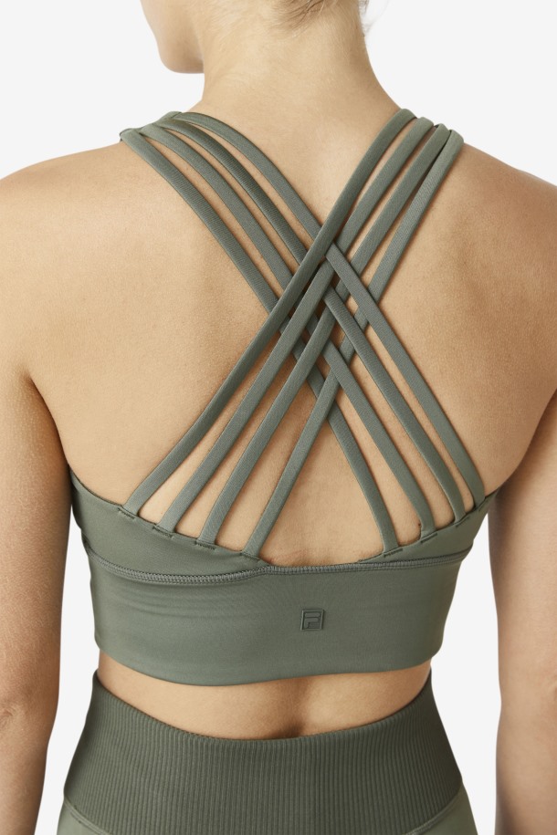 Sujetador Deportivo De Cuello Alto Thyme Uplift Fila Outlet