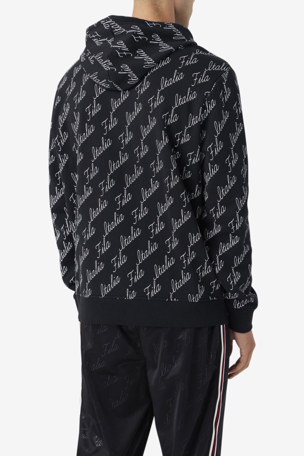 Sudadera Con Capucha Negra/gardenia Nim Fila Outlet