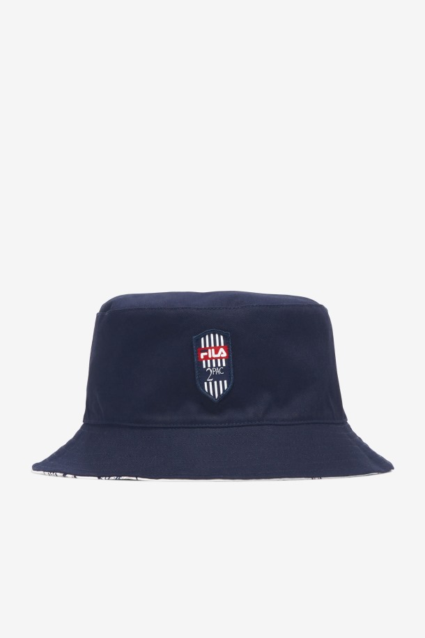 Gorra 2pac Fila Outlet Azul Marino/blanco
