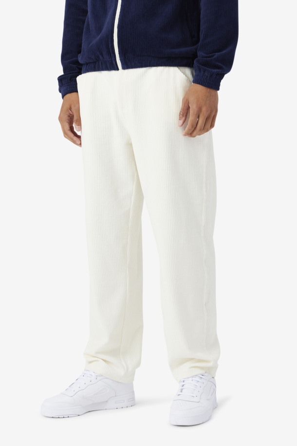 Egret Pryor Terciopelo Pantalon Fila Puntos De Venta