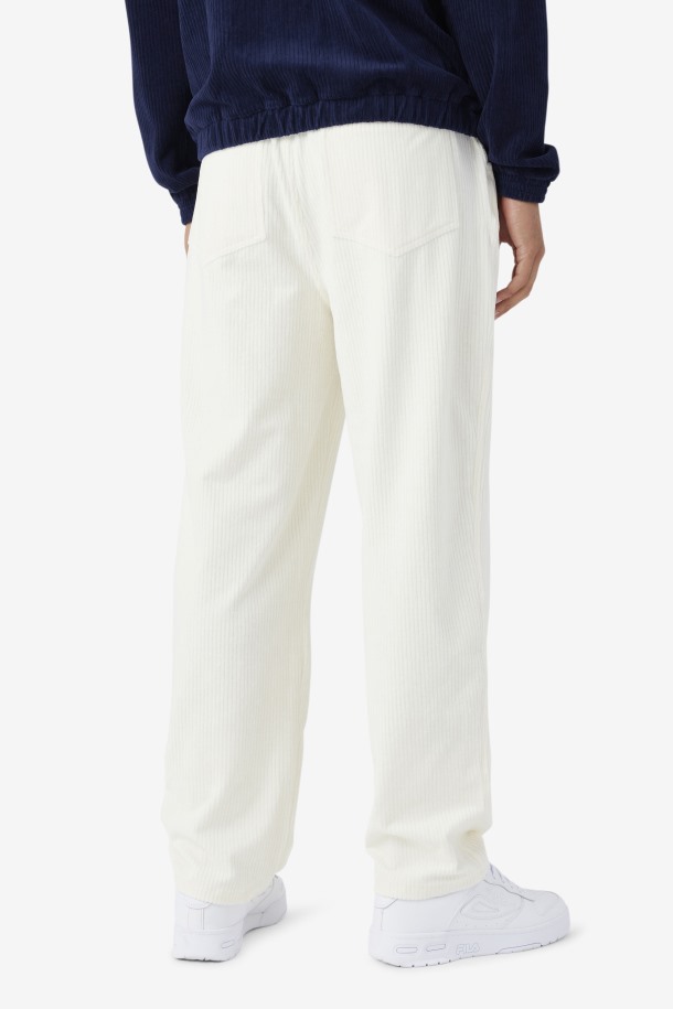 Egret Pryor Terciopelo Pantalon Fila Puntos De Venta