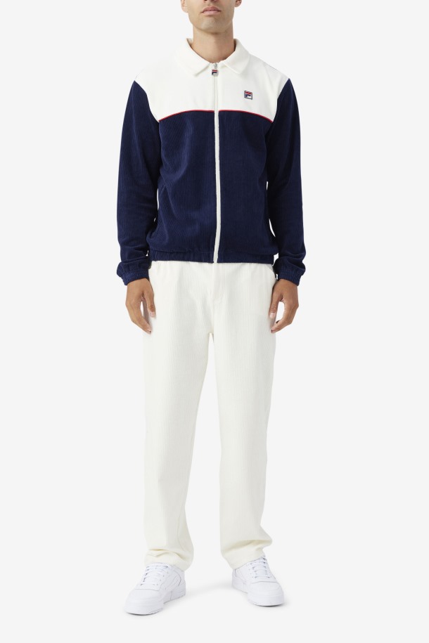 Egret Pryor Terciopelo Pantalon Fila Puntos De Venta