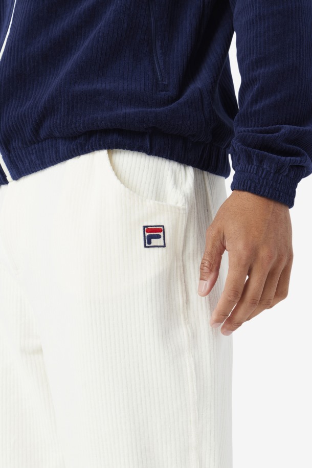 Egret Pryor Terciopelo Pantalon Fila Puntos De Venta