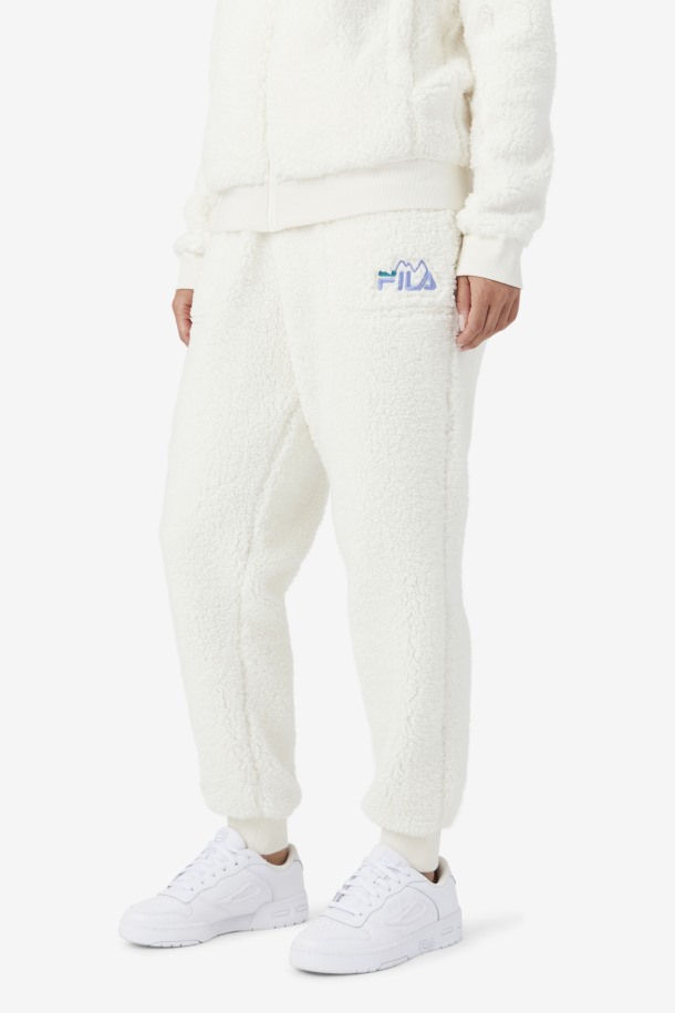 Fila Outlets Egret/jacaranda/deep Lake Freyja Jogger Sherpa