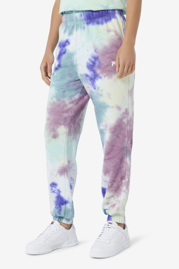 Raleigh Tie Dye Jogger Fila Outlets Aruba Blue Tie Dye