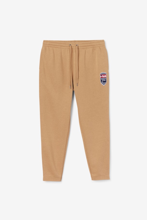 2pac Patch Jogger Fila Outlets Tabaco Marrón