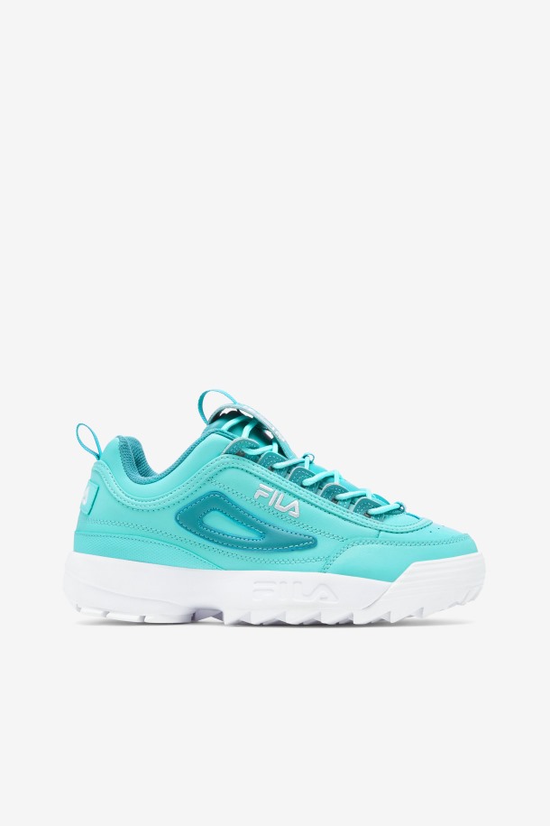 Azul/turquesa Tónico/blanco Disruptor Mujer 2 Premium Fila Outlet