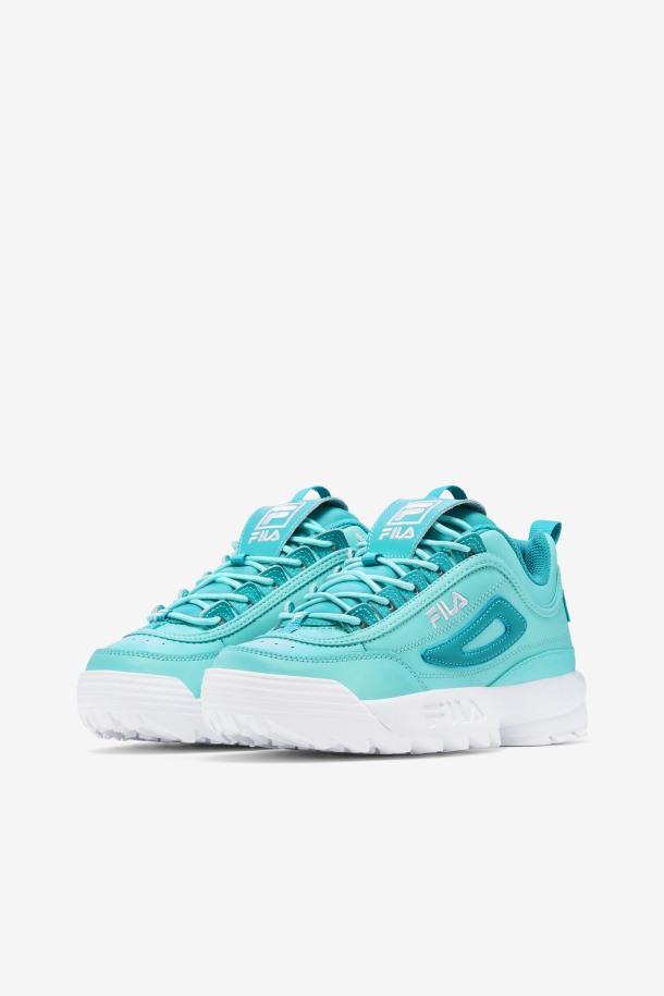 Azul/turquesa Tónico/blanco Disruptor Mujer 2 Premium Fila Outlet