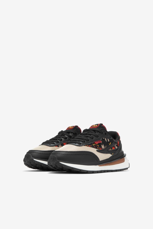 Negro/oxford Bronceado/blanco Fila Outlets Niños Grandes Renno