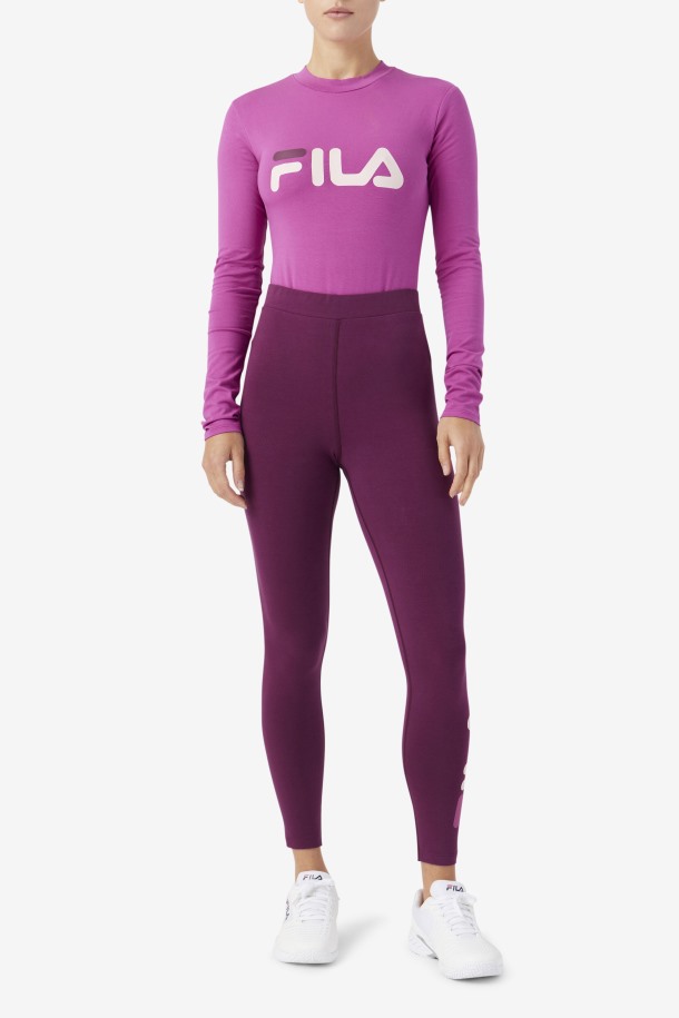 Body De Fila Outlets Rojo/potpourri/grape Wine Chaya