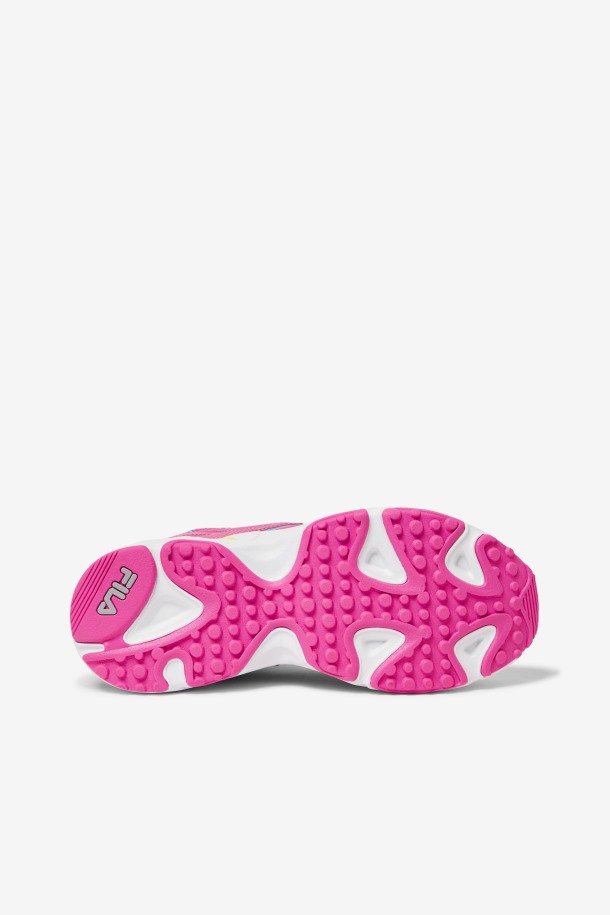 Fila Outlet Mujer Ray Tracer Apex Blanco/rosa Glo/bluefish