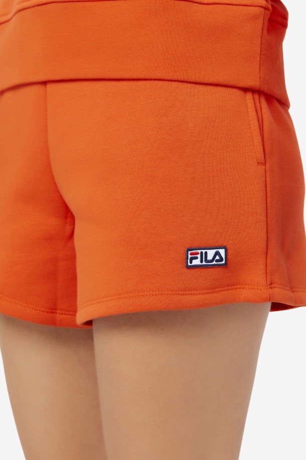 Fila Outlet Fiesta Diara Shorts De Tiro Alto