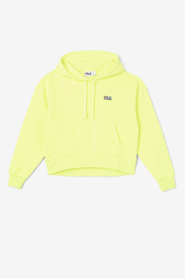 Sudadera Con Capucha Marina Fila Outlets Amarilla