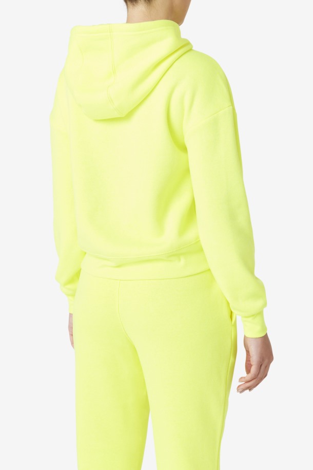 Sudadera Con Capucha Marina Fila Outlets Amarilla