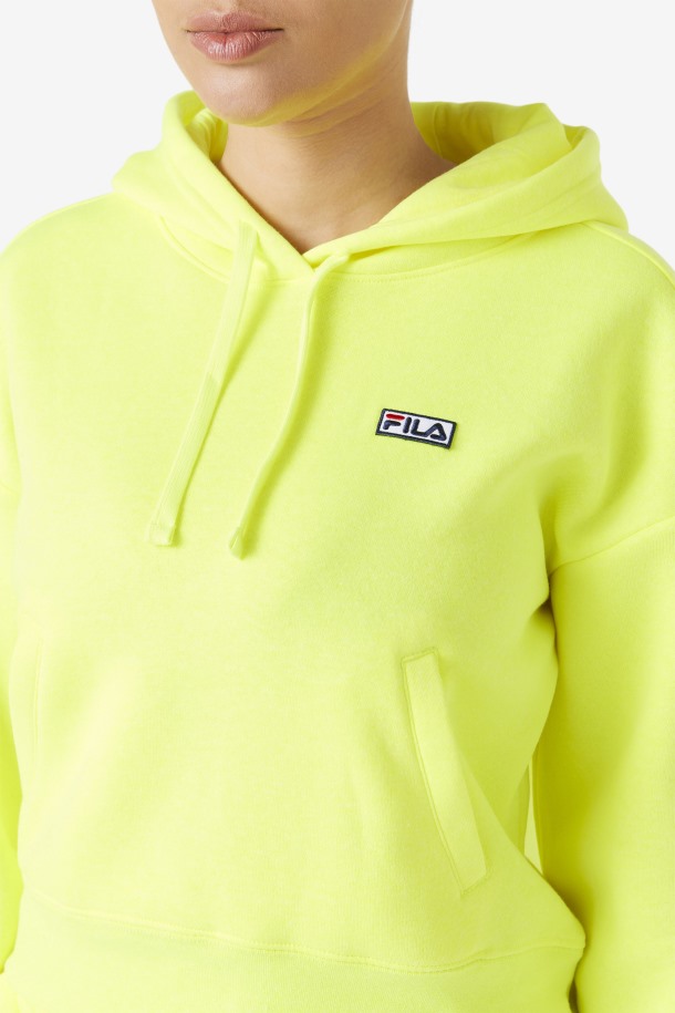 Sudadera Con Capucha Marina Fila Outlets Amarilla
