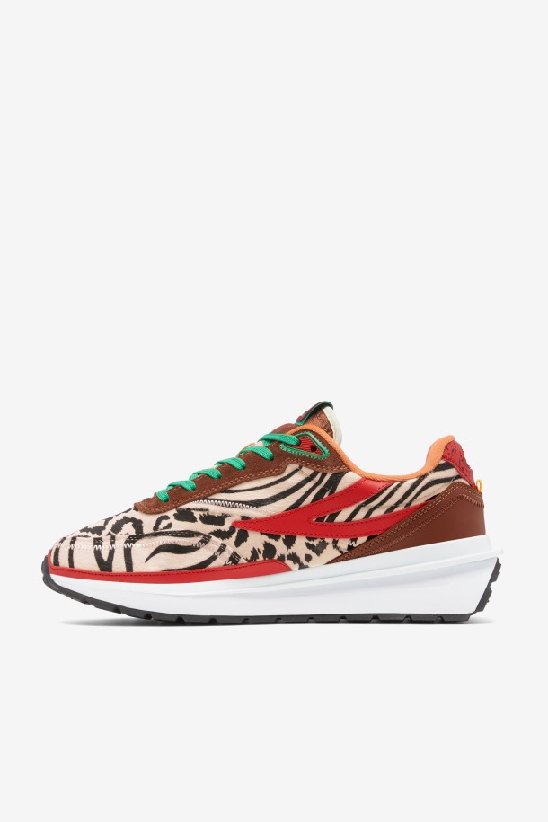 Redwood/red/ Seedpearl Hombre Reno Animal Salida De Fila