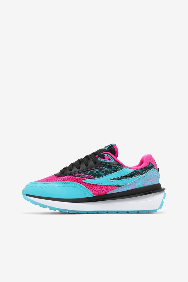 Fila Outlet Negro/rosa Glo/blanco Mujer Renno