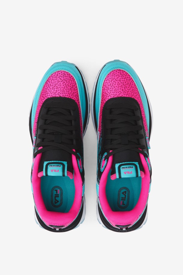 Fila Outlet Negro/rosa Glo/blanco Mujer Renno