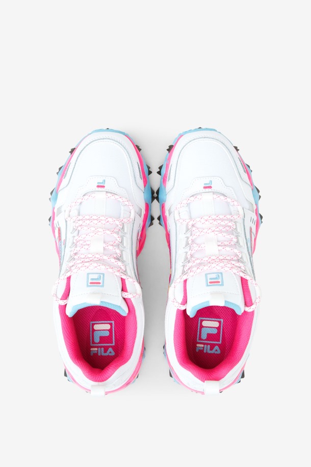 Outlet De Mujer Oakmont Tr Fila White/pink Glo/bluefish
