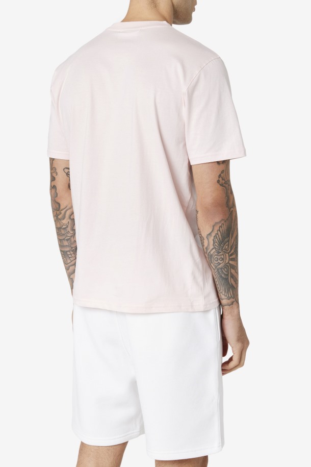 Camiseta Eagle Hombre Rosa/azul Marino/blanco Fila Baratas