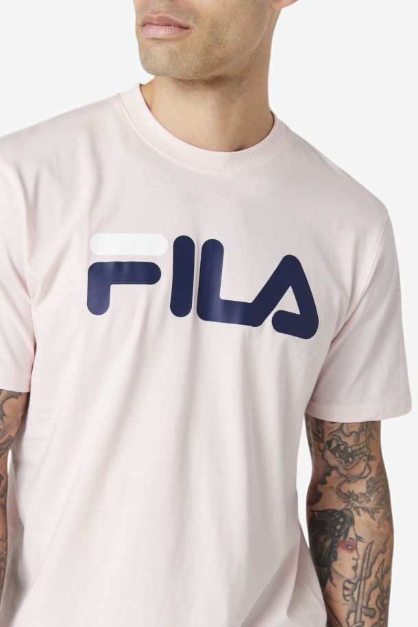 Camiseta Eagle Hombre Rosa/azul Marino/blanco Fila Baratas