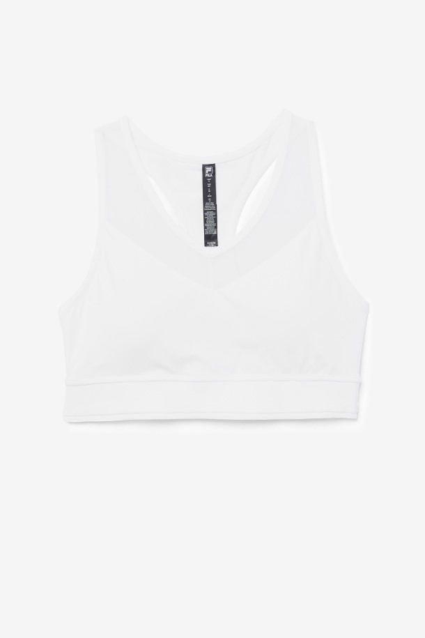 Sujetador Con Espalda Nadadora Uplift De Fila Outlets Blanco