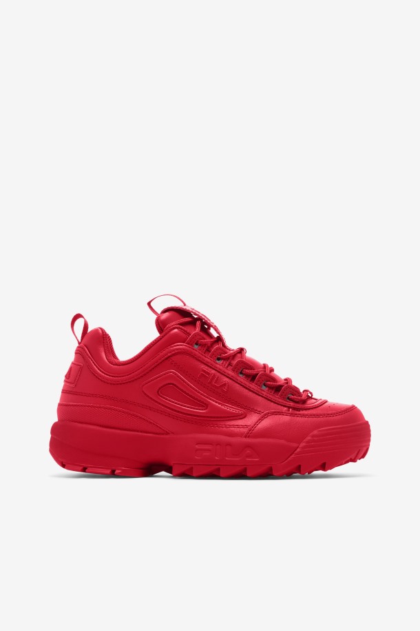 Zapatillas Fila Mujer Disruptor 2 Premium Rojas