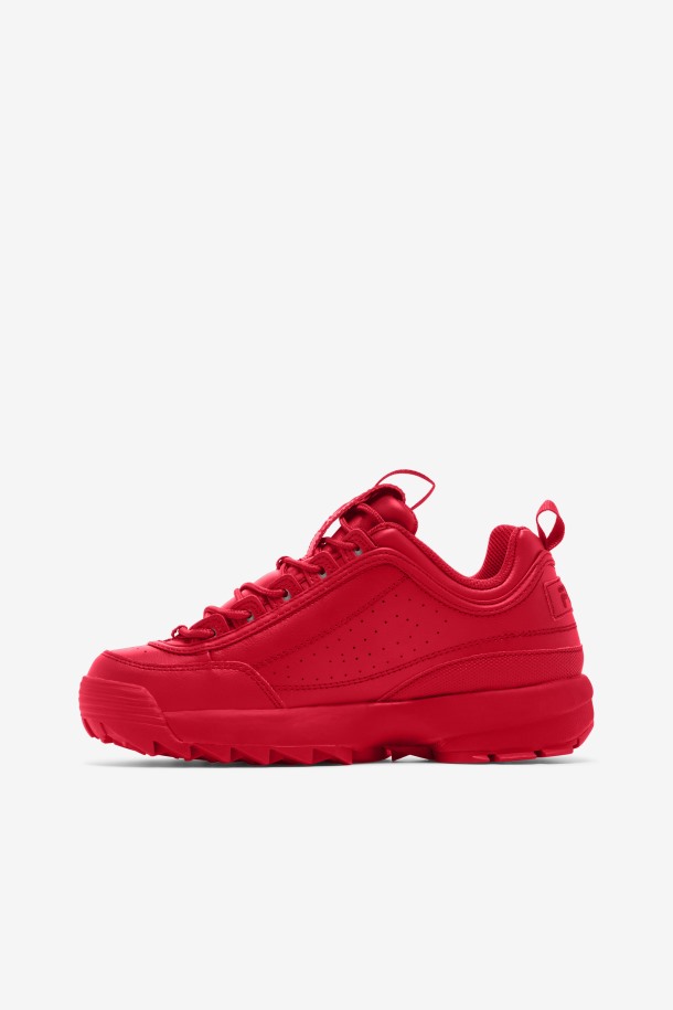 Zapatillas Fila Mujer Disruptor 2 Premium Rojas
