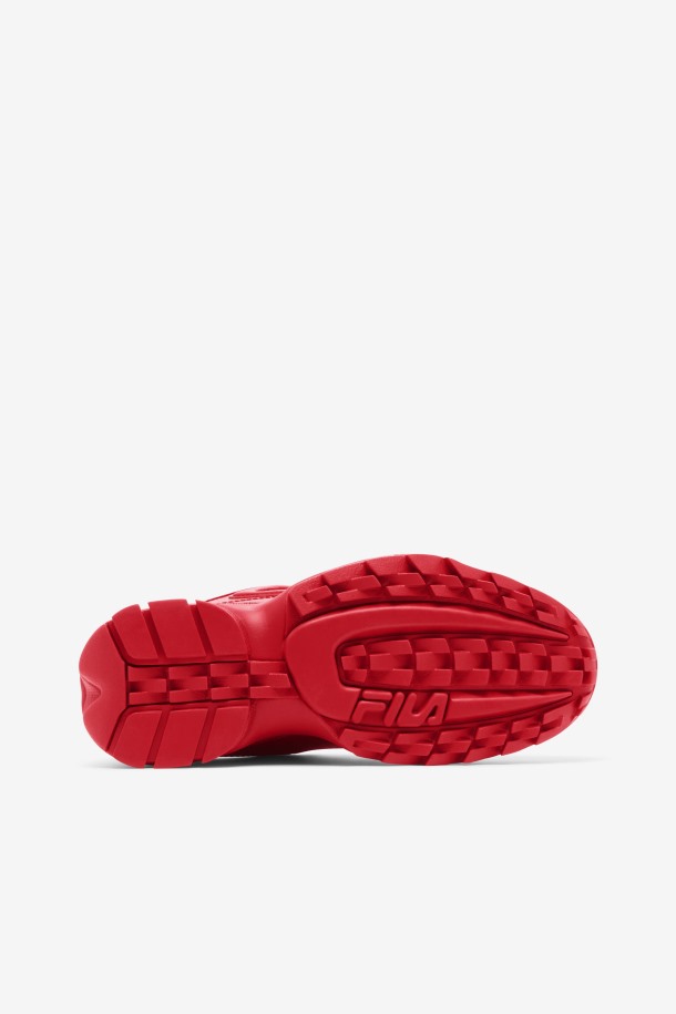 Zapatillas Fila Mujer Disruptor 2 Premium Rojas