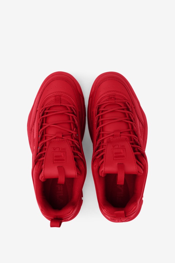 Zapatillas Fila Mujer Disruptor 2 Premium Rojas