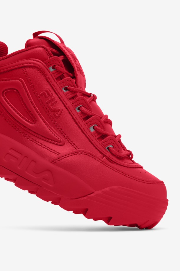 Zapatillas Fila Mujer Disruptor 2 Premium Rojas