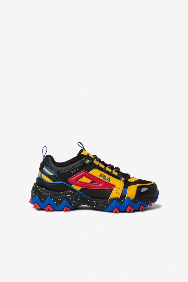 Fila Outlets Negro/dorado/rojo Niños Talla Grande Oakmont Tr