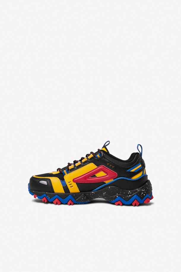 Fila Outlets Negro/dorado/rojo Niños Talla Grande Oakmont Tr